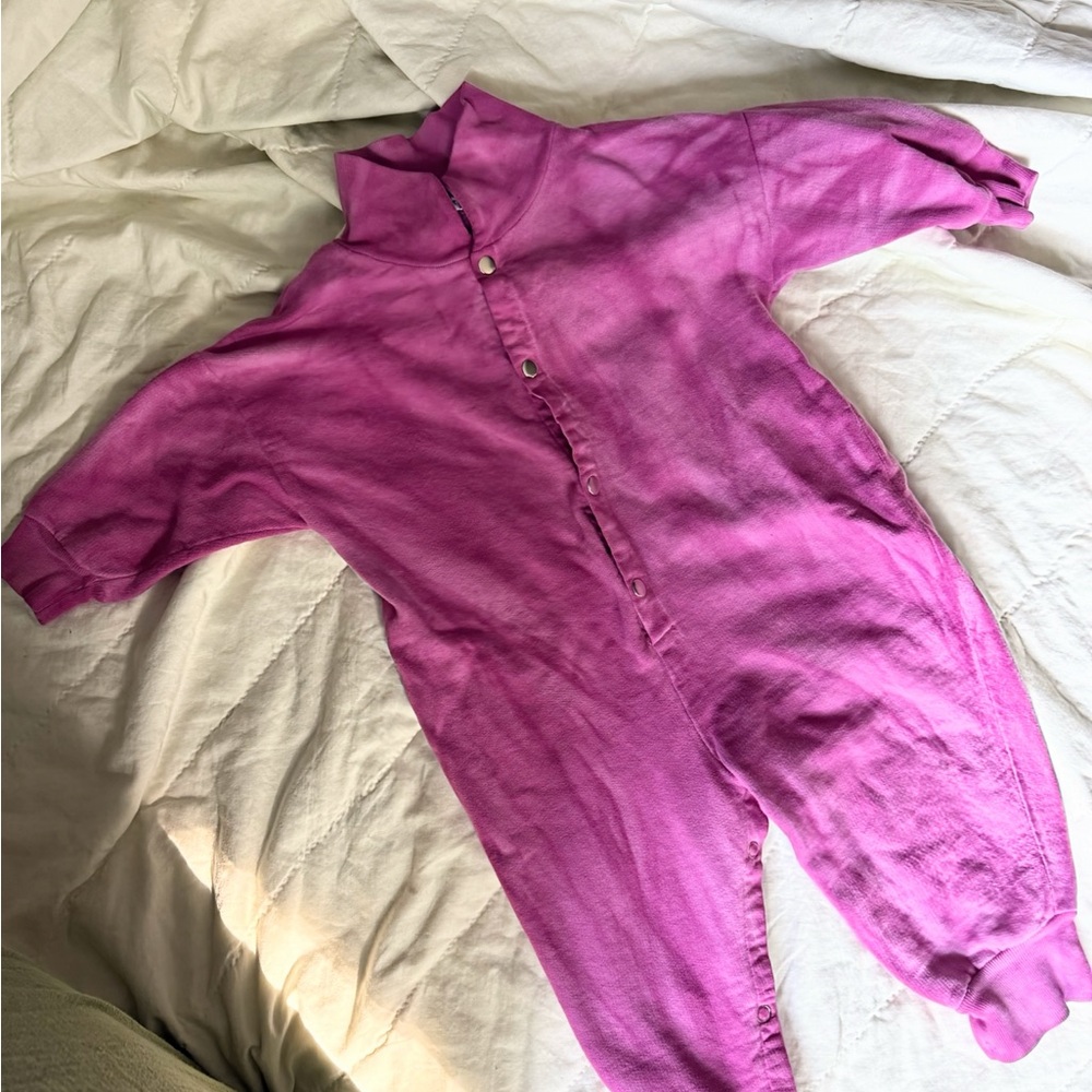 Vintage Pink Toddler Bodysuit, 100% cotton